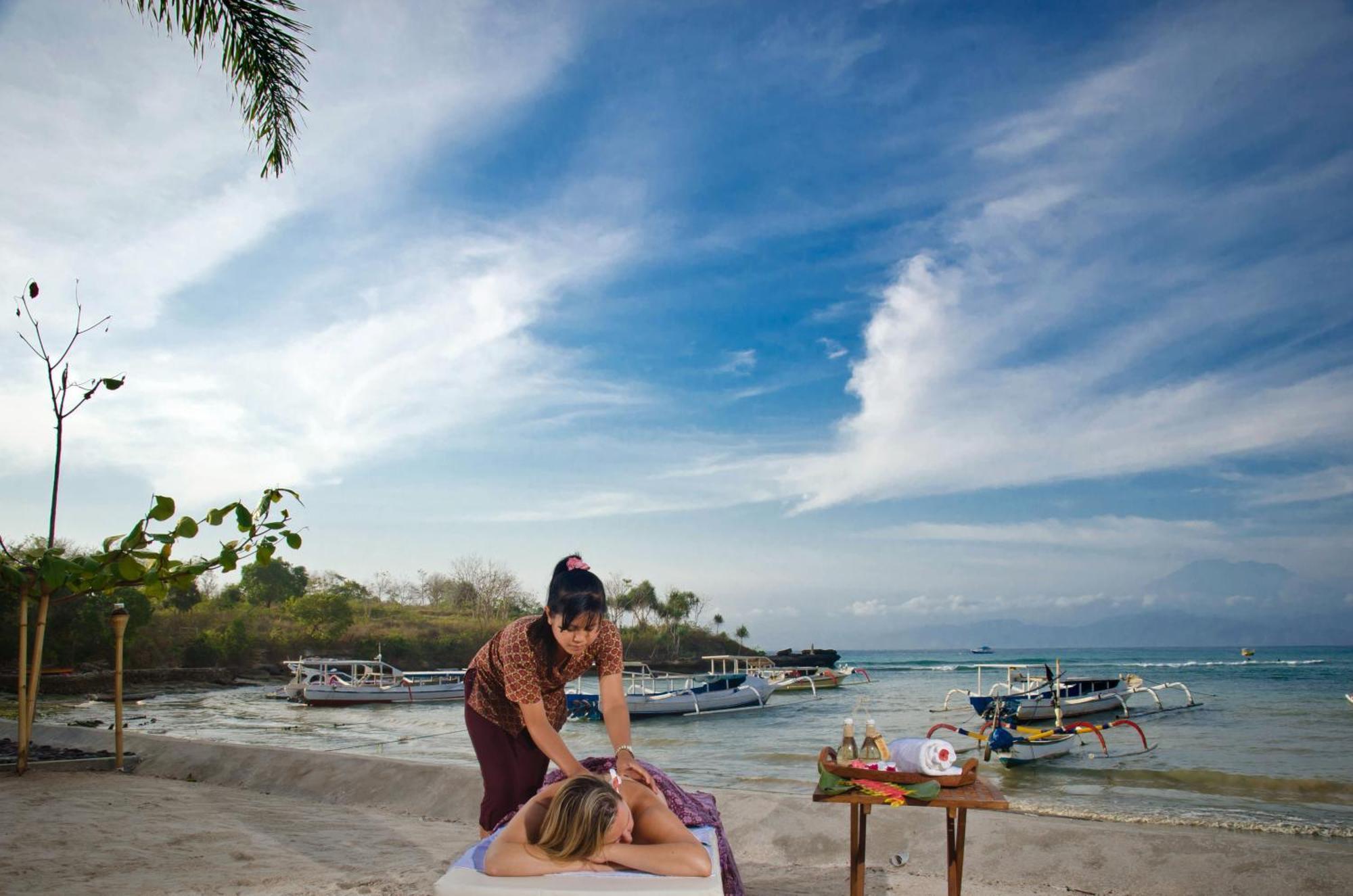 Bay Shore Huts Lembongan Zewnętrze zdjęcie